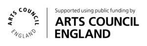 Art Council funded logo